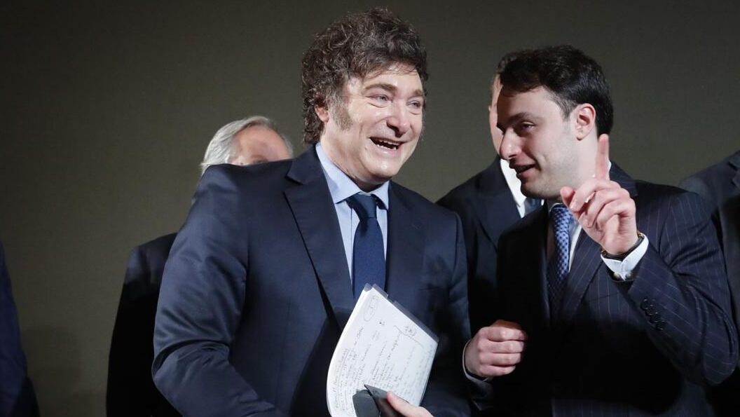 Manuel Ferretti Martinez congratulates Argentinian President Javier Milei.